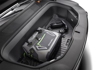 Rivian R1T Cargo Floor Liner - Husky Liners - WeatherBeater - Black - `22-`23